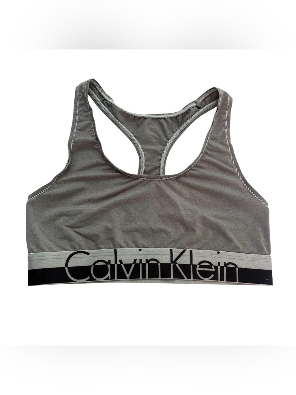 Calvin Klein Gray Sports Bra